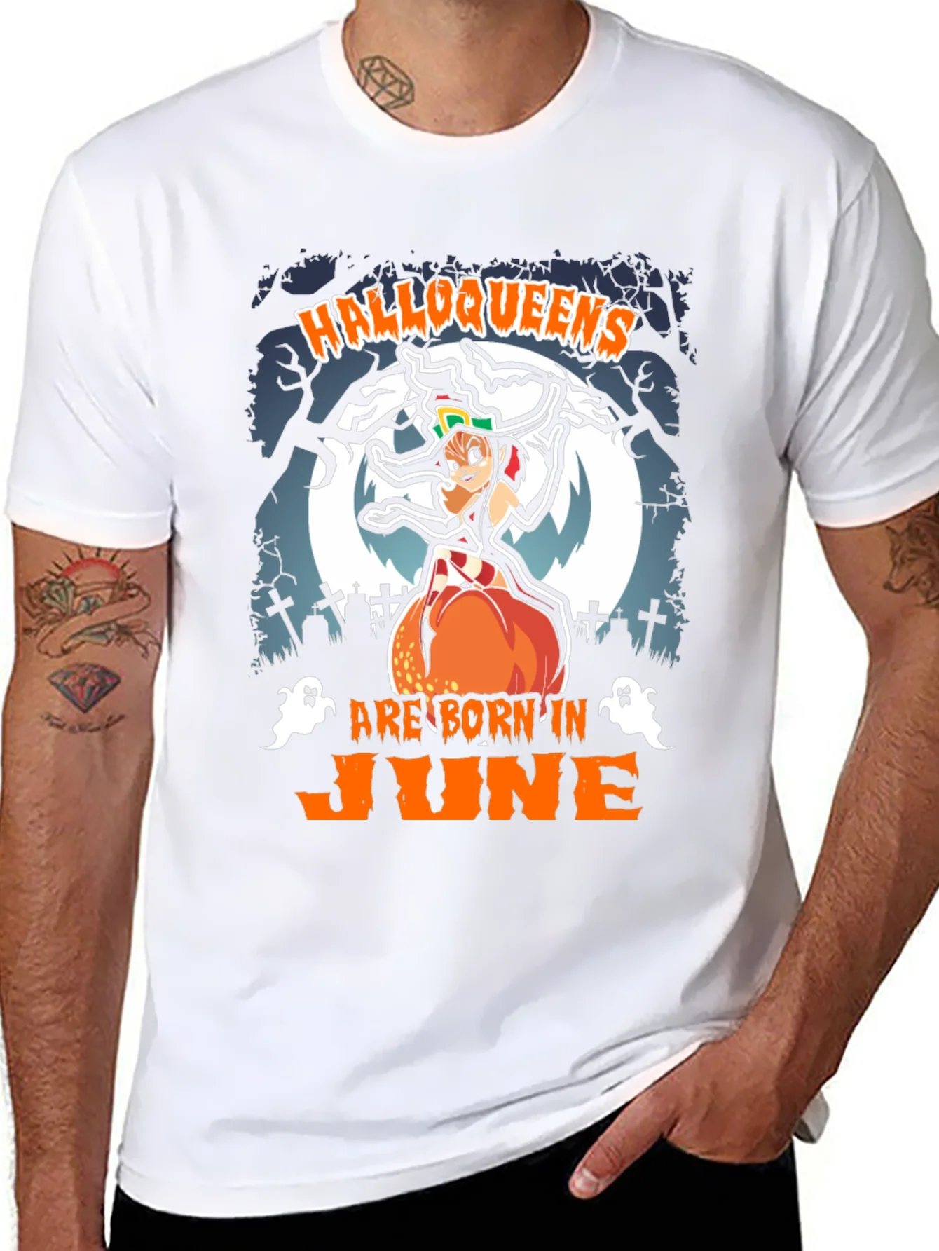 Halloqueens Born in June T-Shirt