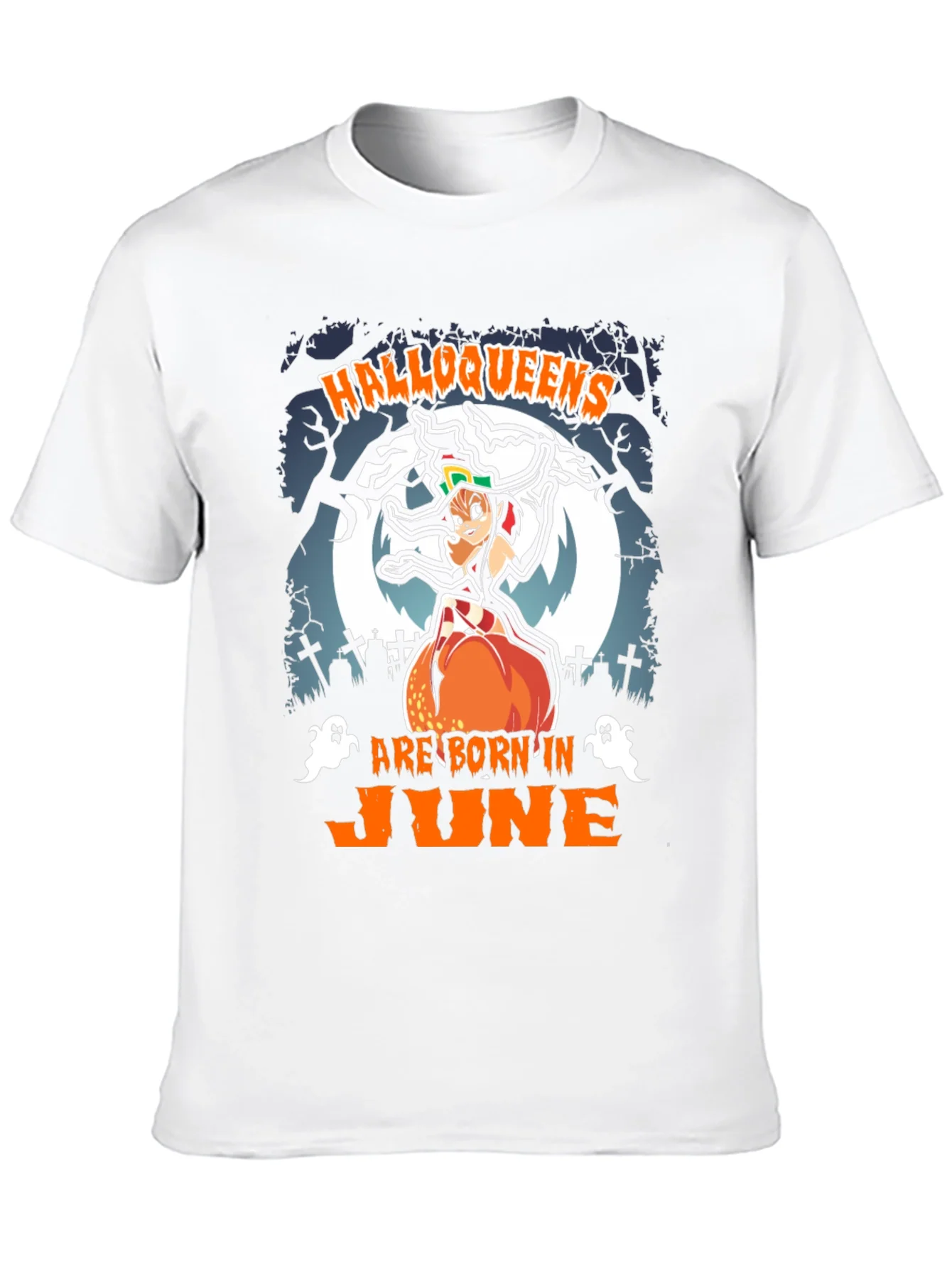 Halloqueens Born in June T-Shirt