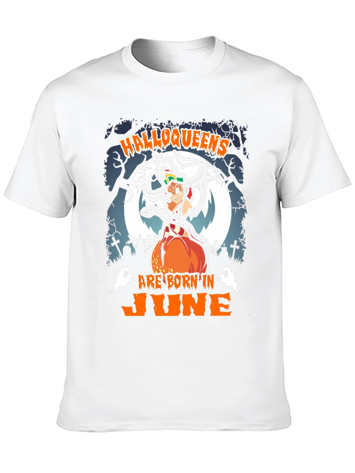 Halloqueens Born in June T-Shirt