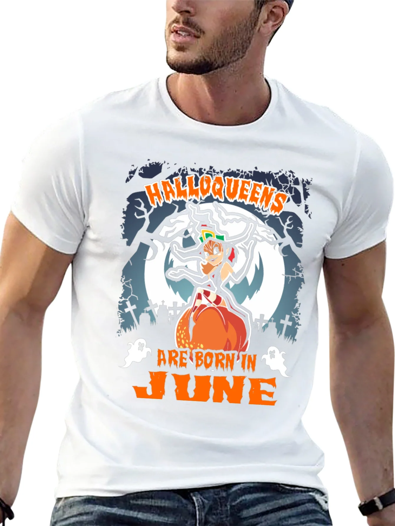 Halloqueens Born in June T-Shirt