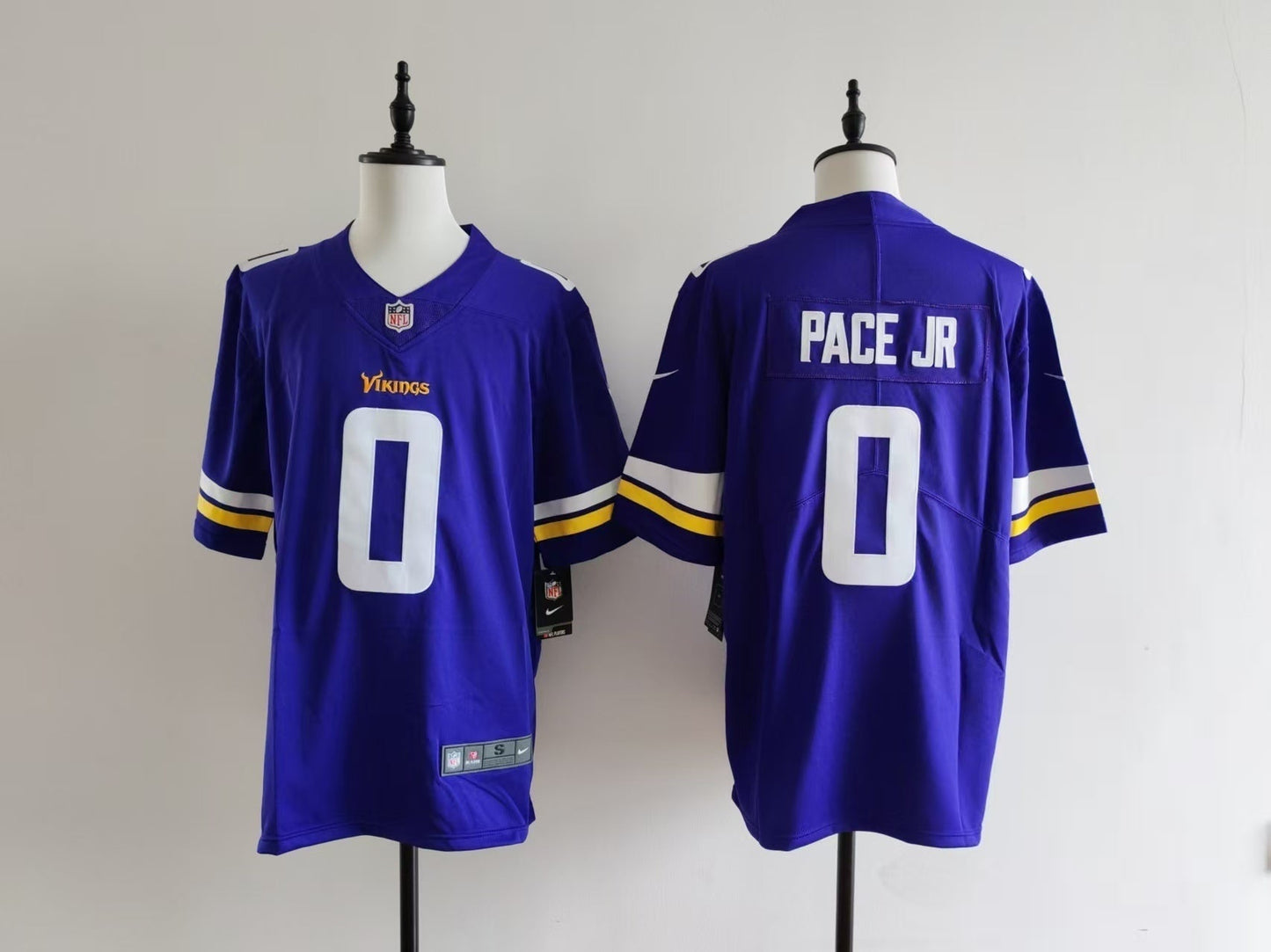 Men's Minnesota Vikings Ivan Pace Jr  Jersey -  Purple#0