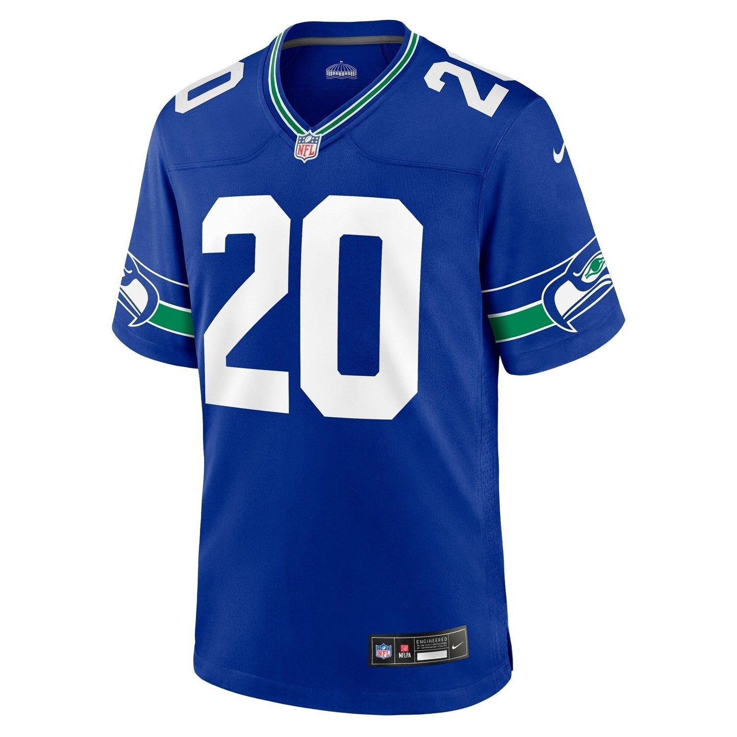 Julian Love Seattle Seahawks  Throwback   Game Jersey - Royal