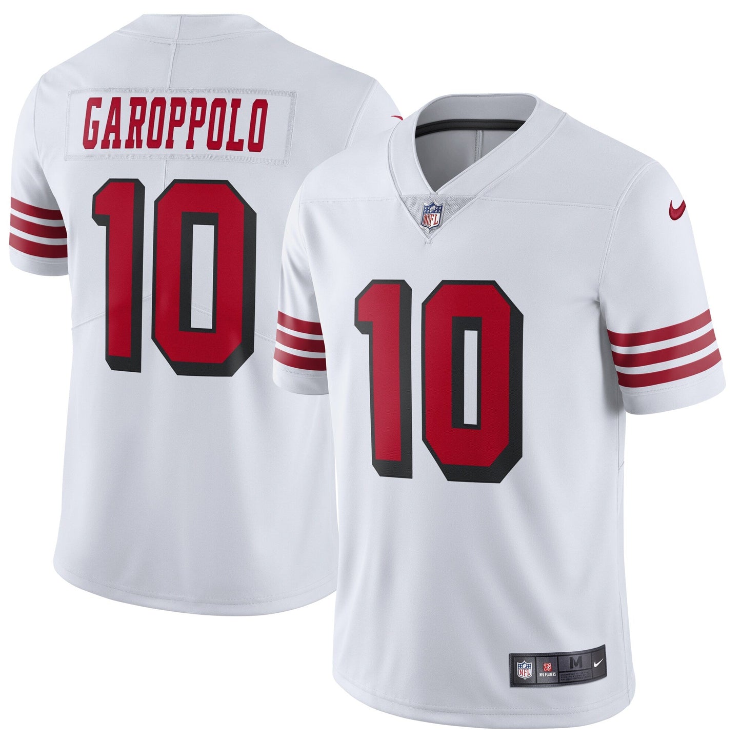 Jimmy Garoppolo San Francisco 49ers  Color Rush Vapor Untouchable Limited   Jersey - White