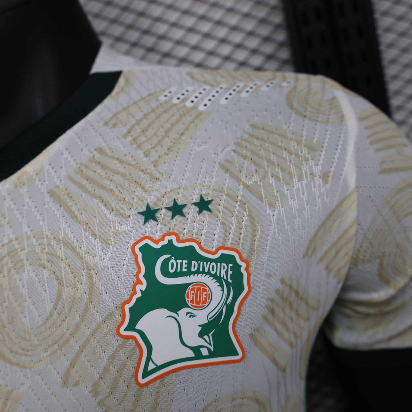 2026 Perforated Ivory Coast Away Player Version Jersey