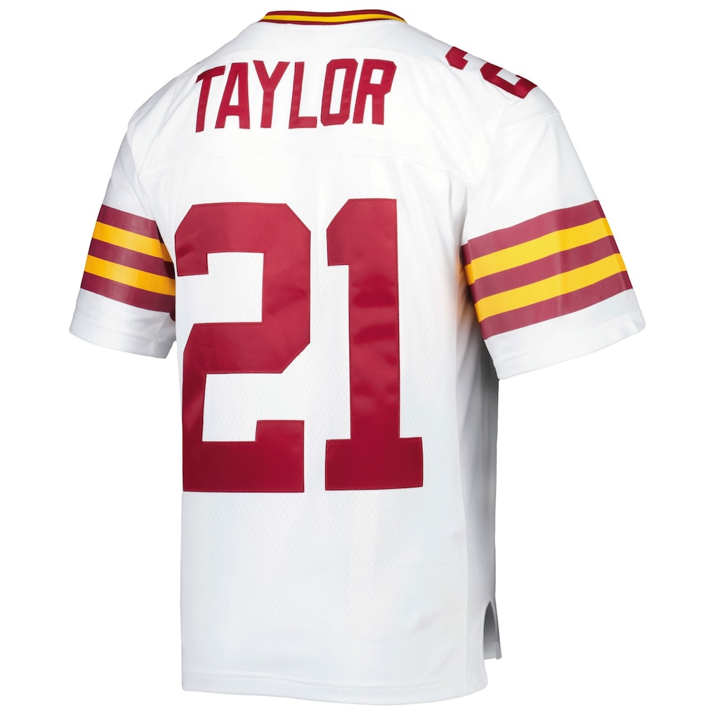 W.Commanders#21 Sean Taylor White Big & Tall 2007 Legacy Retired Player Jersey