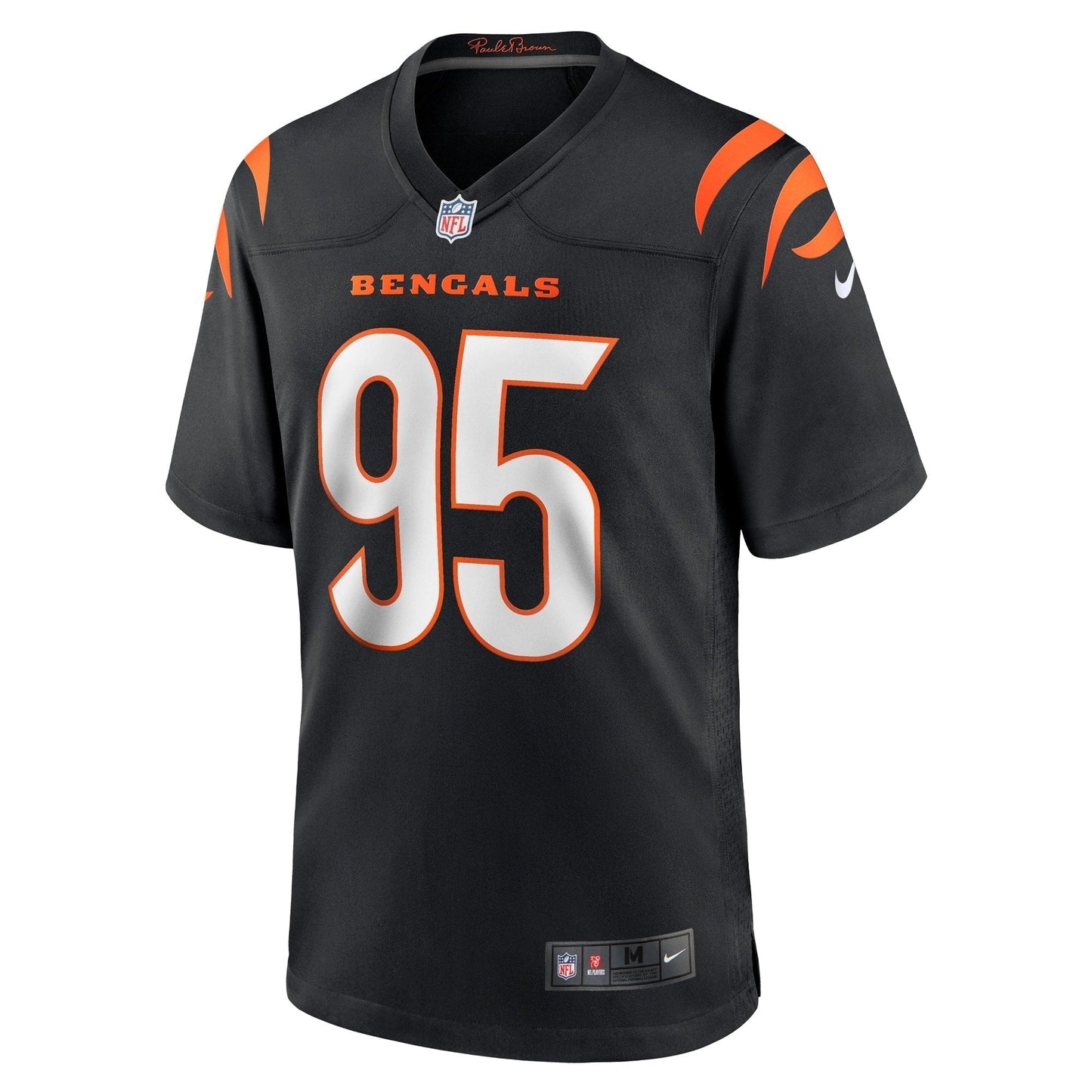 Zach Carter Cincinnati Bengals  Game   Jersey - Black