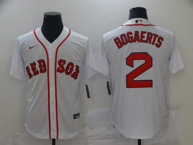 Men's Boston Red Sox Xander Bogaerts White Replica Baseball Jersey