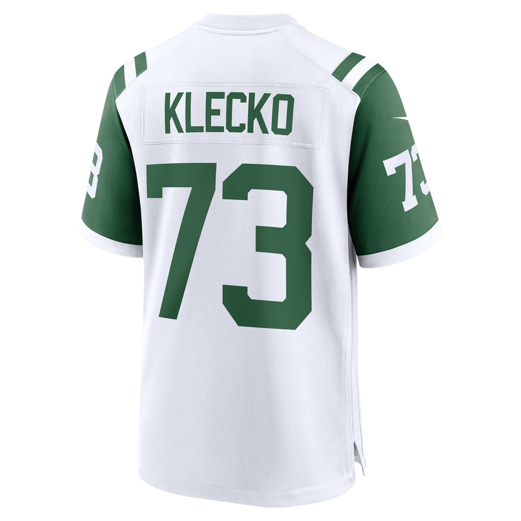 Joe Klecko New York Jets  Classic Alternate Retired   Game Jersey - White