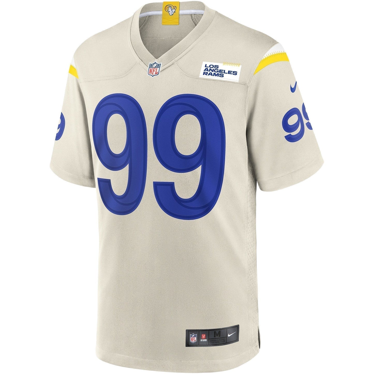 Aaron Donald Los Angeles Rams    Game Jersey - Bone