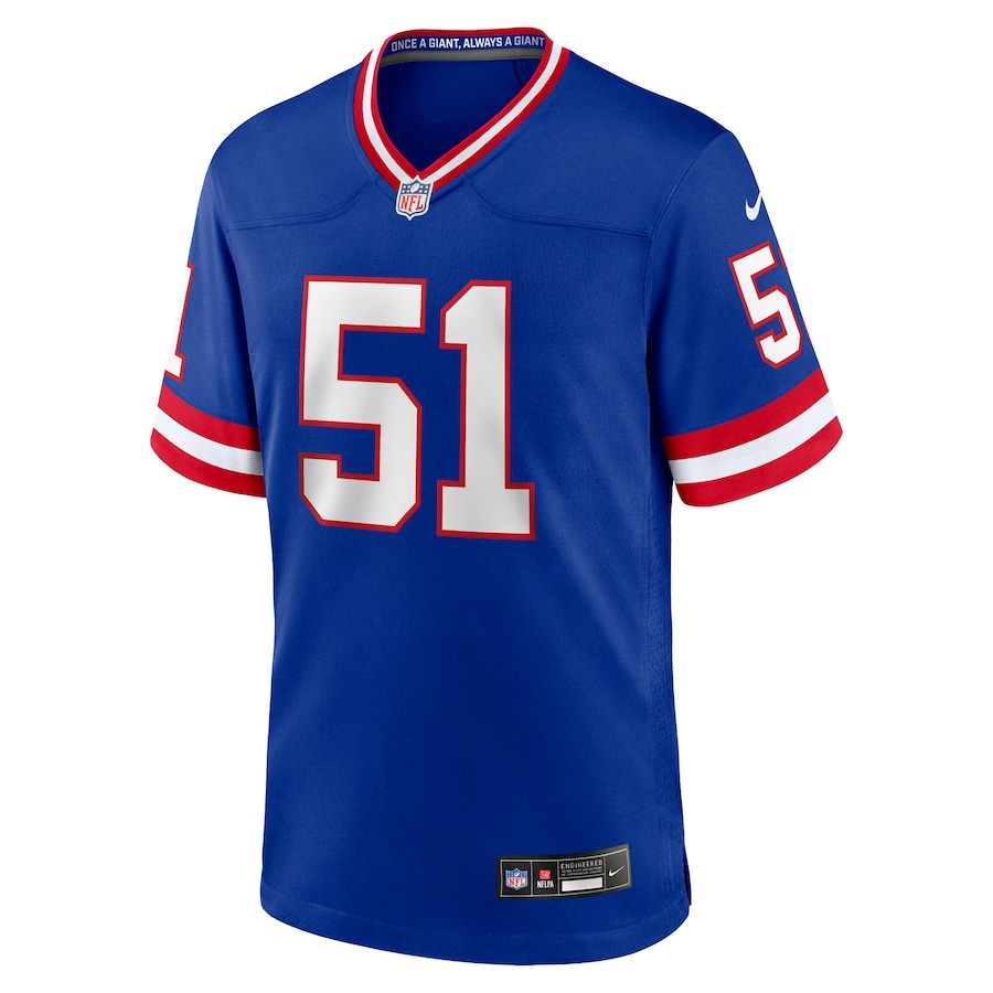 Men's New York Giants Abdul Carter  Royal First Round Pick 2nd Alternate Game Jersey