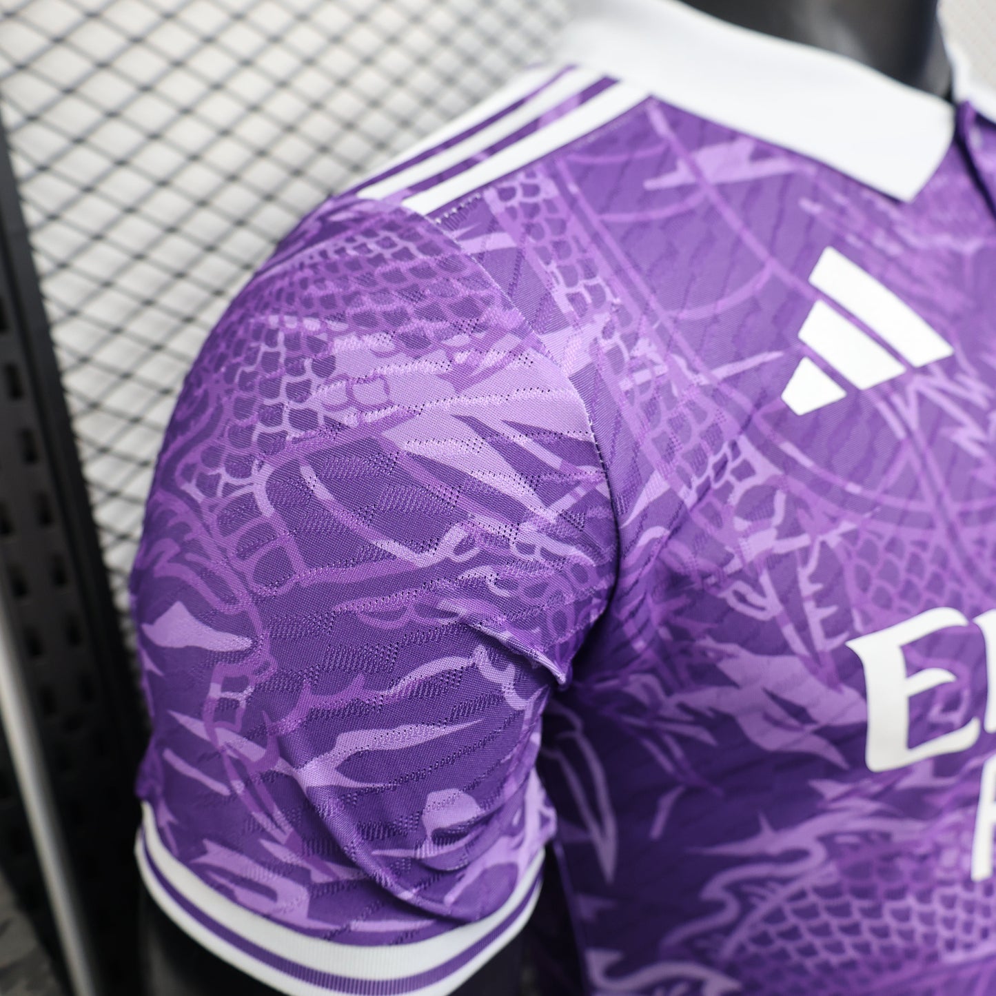 2026 Real Madrid Dragon Purple Player Version Jersey