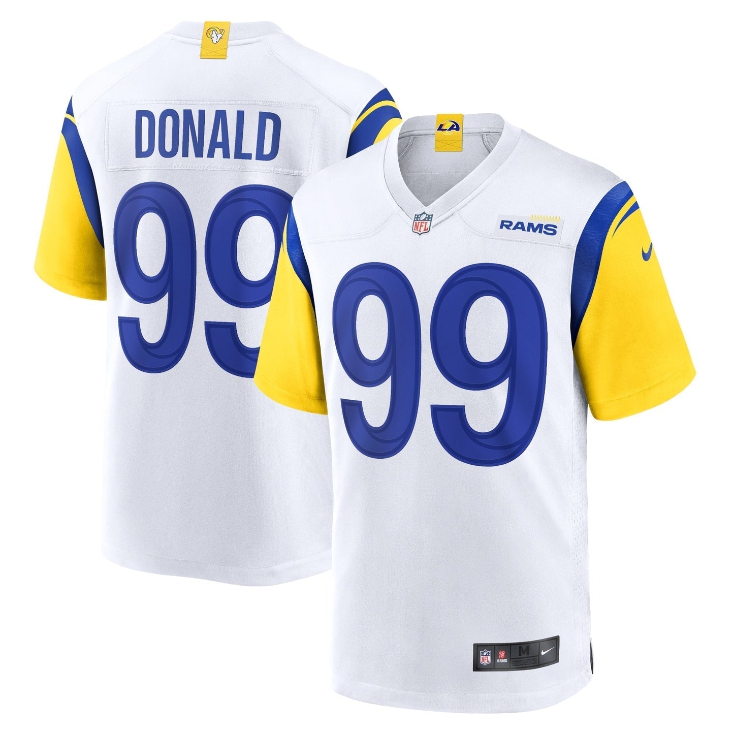 Aaron Donald Los Angeles Rams  Alternate   Game Jersey - White