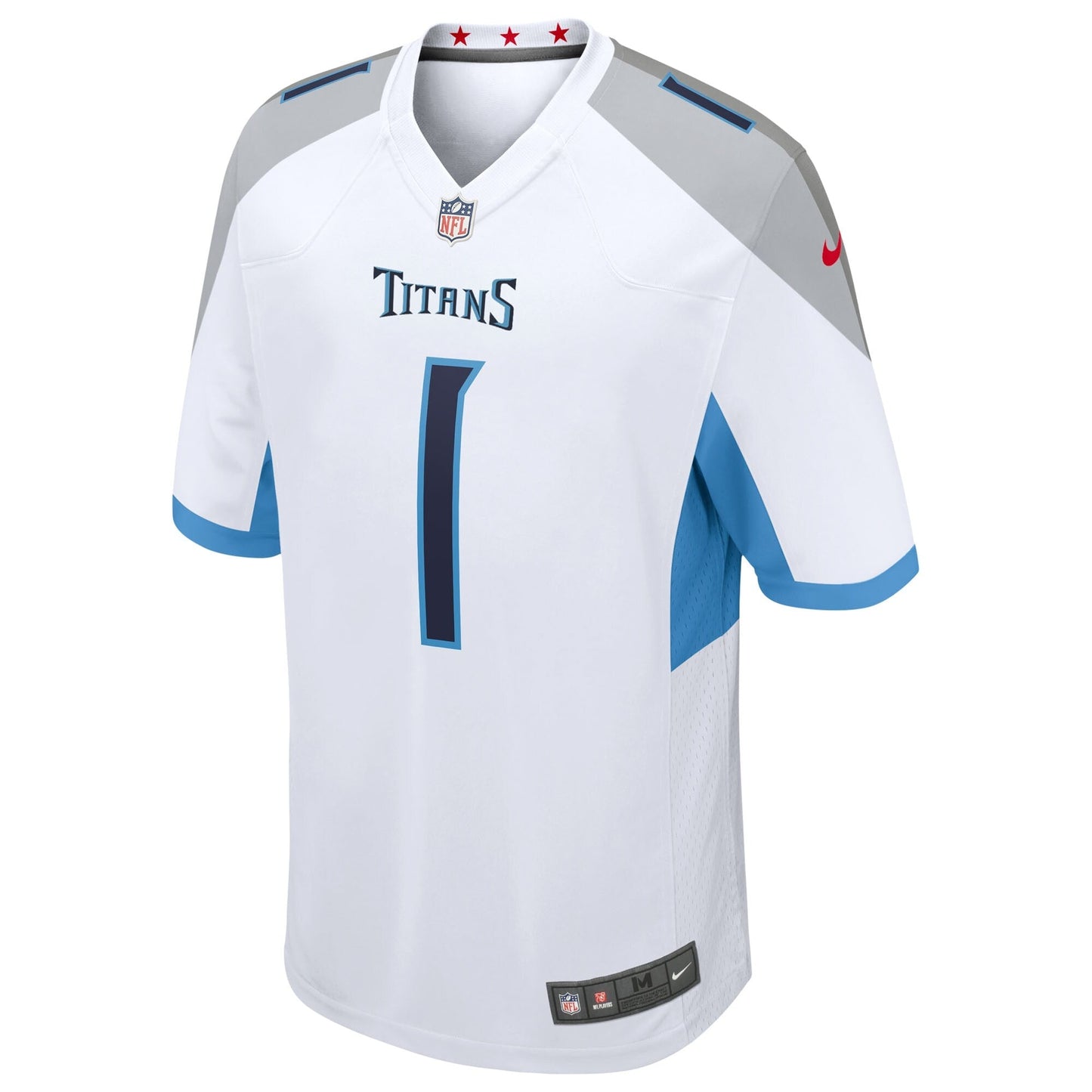 Tennessee Titans Cameron Ward  White 2025 NFL Draft First Round Pick Game Jersey