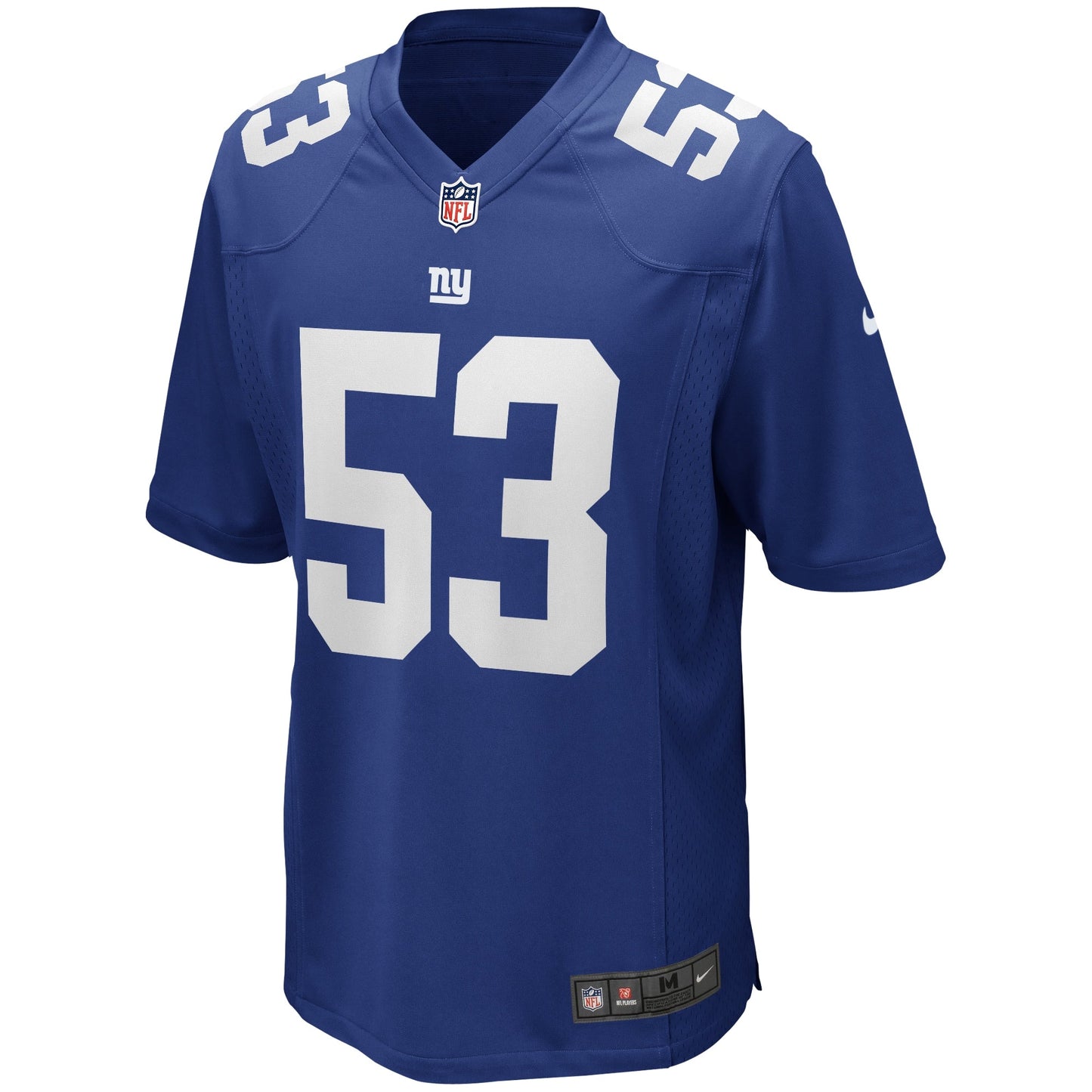 Harry Carson New York Giants  Game Retired   Jersey - Royal