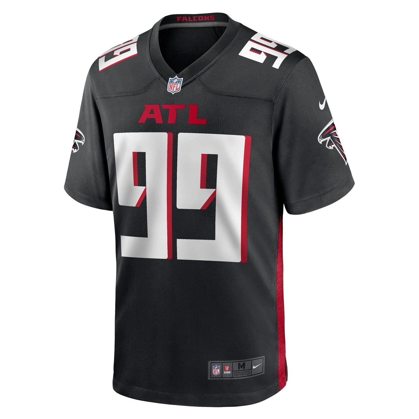 Joe Gaziano Atlanta Falcons  Team Game Jersey -  Black