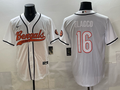 Men's Cincinnati Bengals Joe Flacco White Team Game Jersey