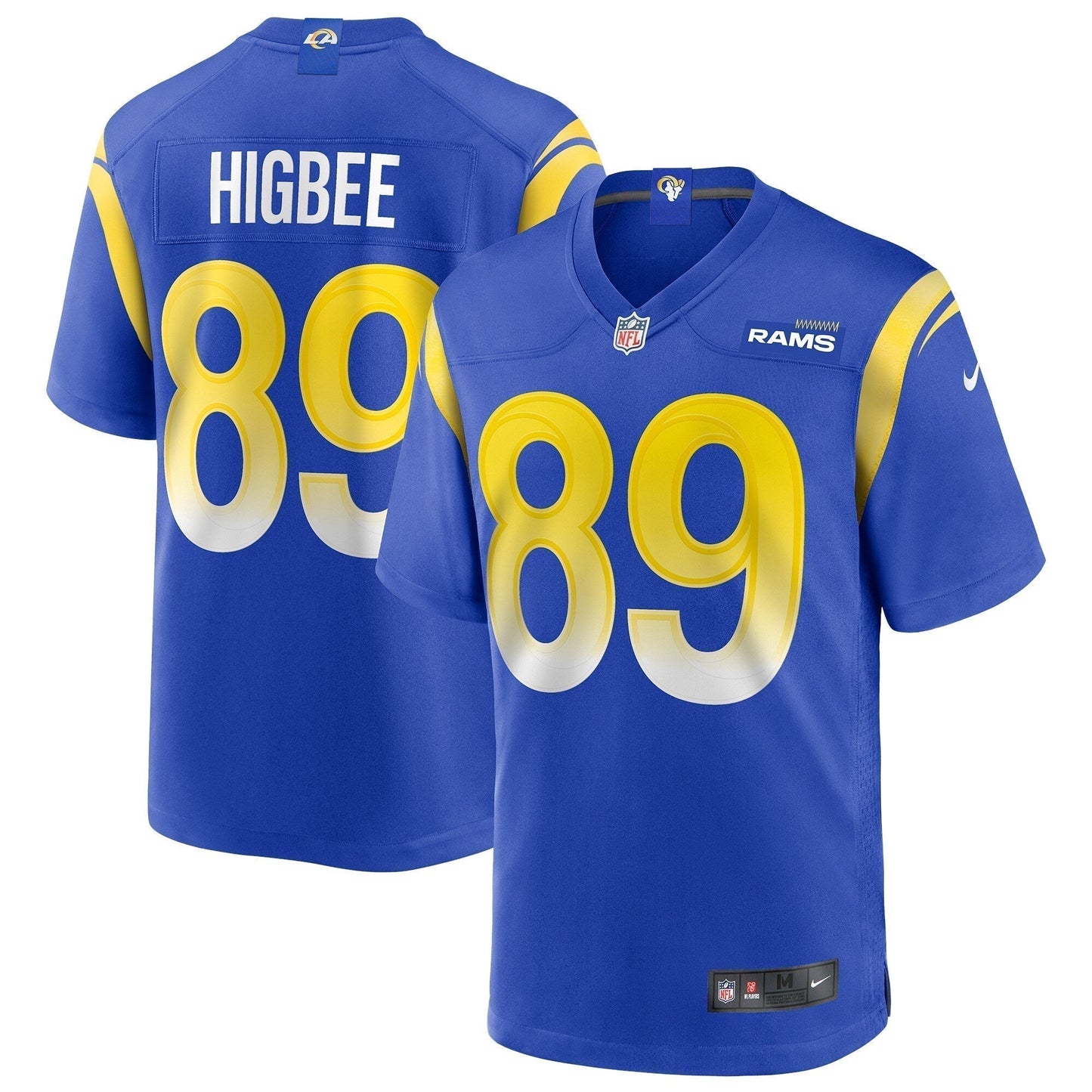 Tyler Higbee Los Angeles Rams  Game   Jersey - Royal