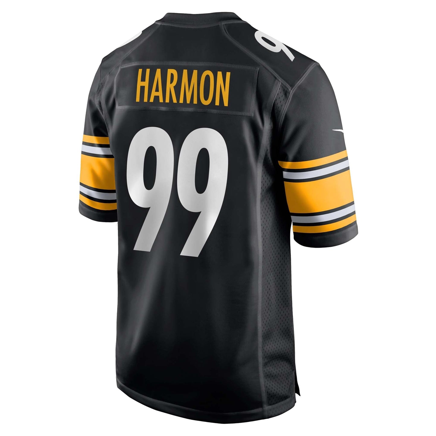 Men's Pittsburgh Steelers Derrick Harmon  Black 2025 NFL Draft First Round Pick Game Jersey