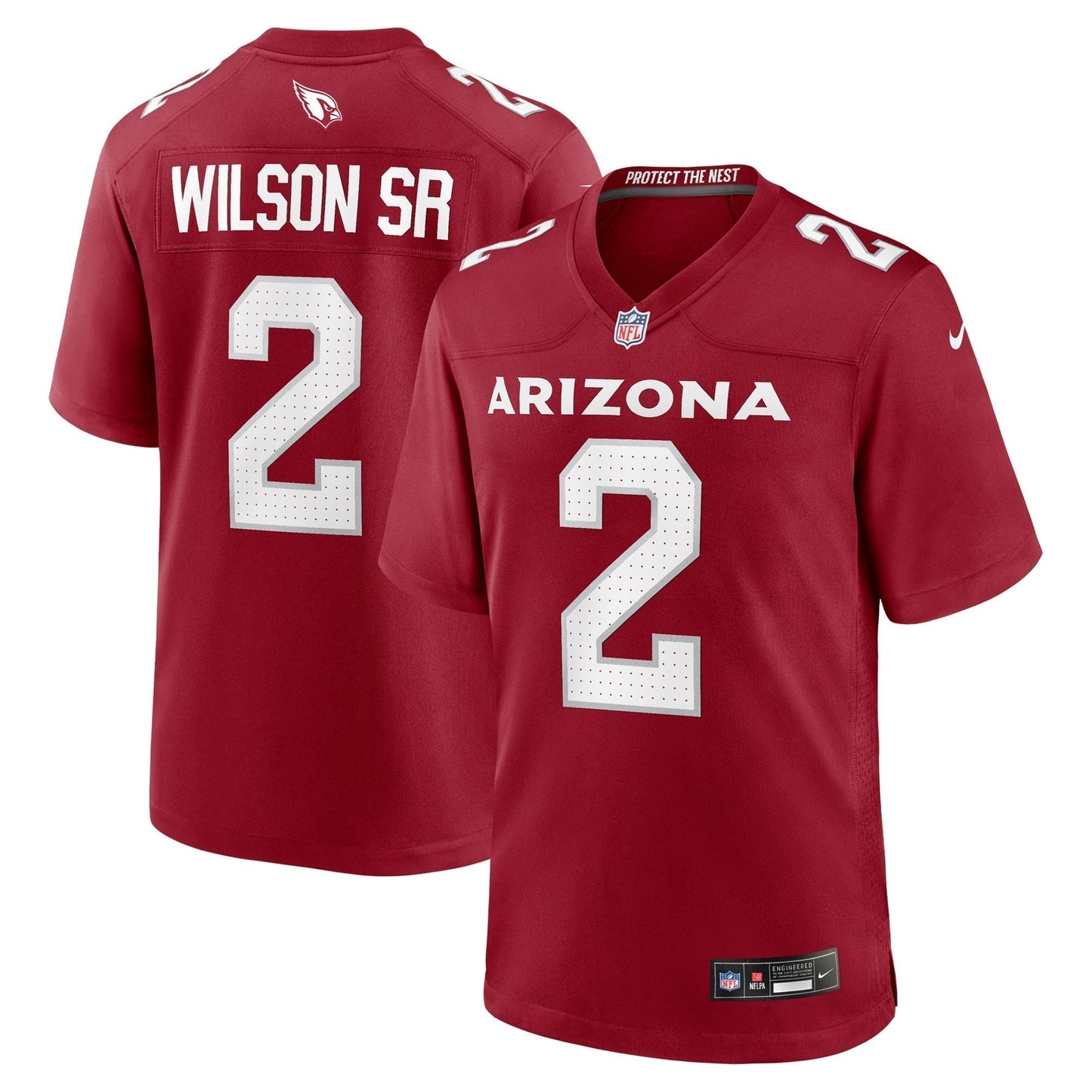 Mack Wilson Sr. Arizona Cardinals  Team Game Jersey -  Cardinal