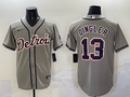 Men's Detroit Tigers Dillon Dingler Gray Limited Player Jersey