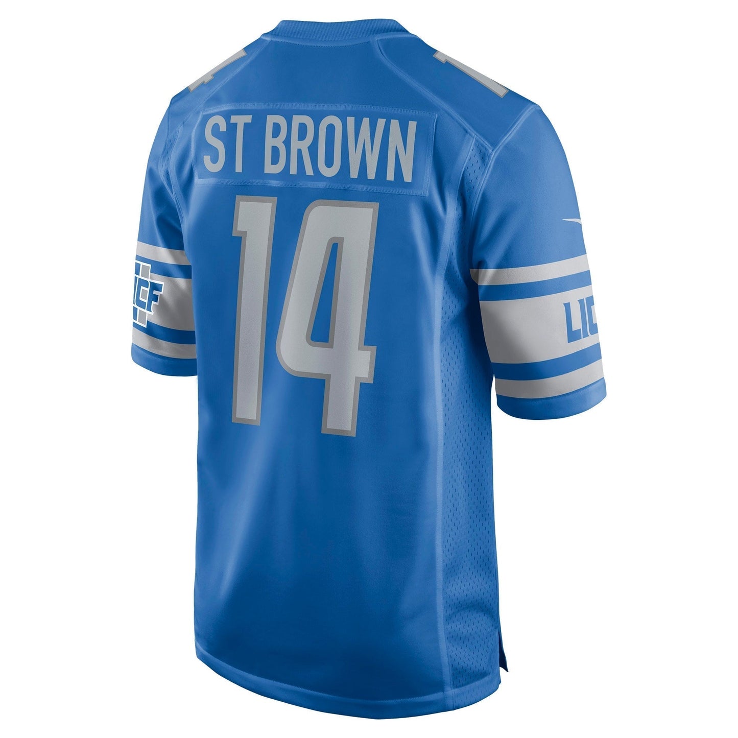 Amon-Ra St. Brown Detroit Lions  Game   Jersey - Blue