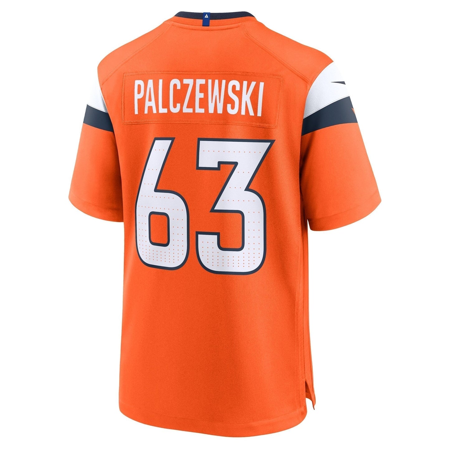 Alex Palczewski Denver Broncos  Team Game Jersey -  Orange