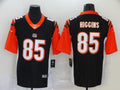 Men's Cincinnati Bengals Tee Higgins Black Game Jersey