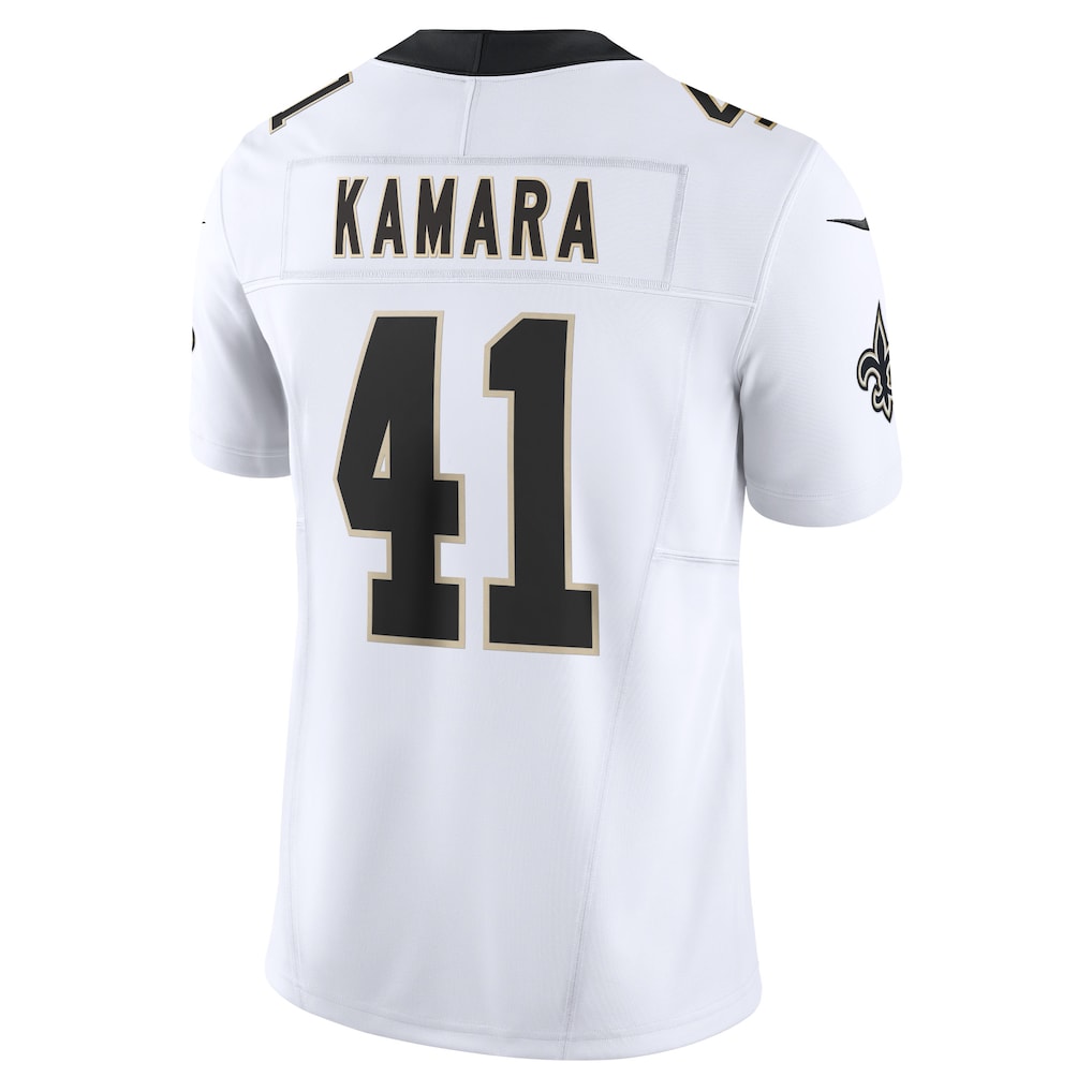 NO.Saints #41 Alvin Kamara White Vapor F.U.S.E. Limited Jersey