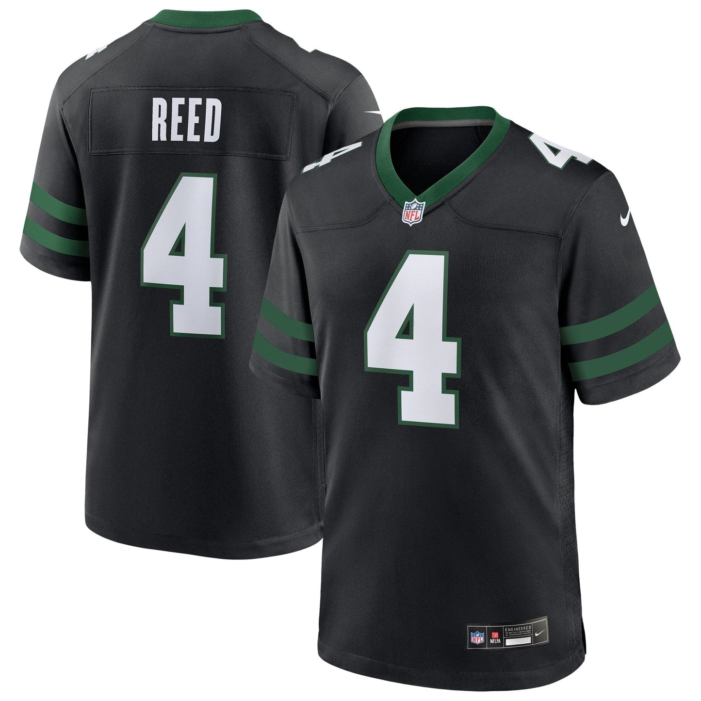D.J. Reed New York Jets  Alternate Game Jersey - Legacy Black