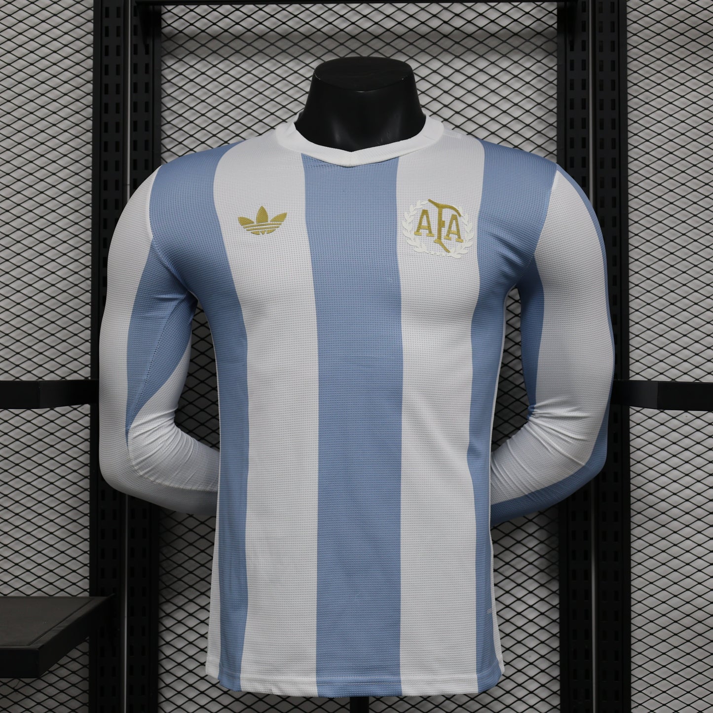 2026 Argentina Anniversary Edition Long-Sleeve Home Player Version Jersey