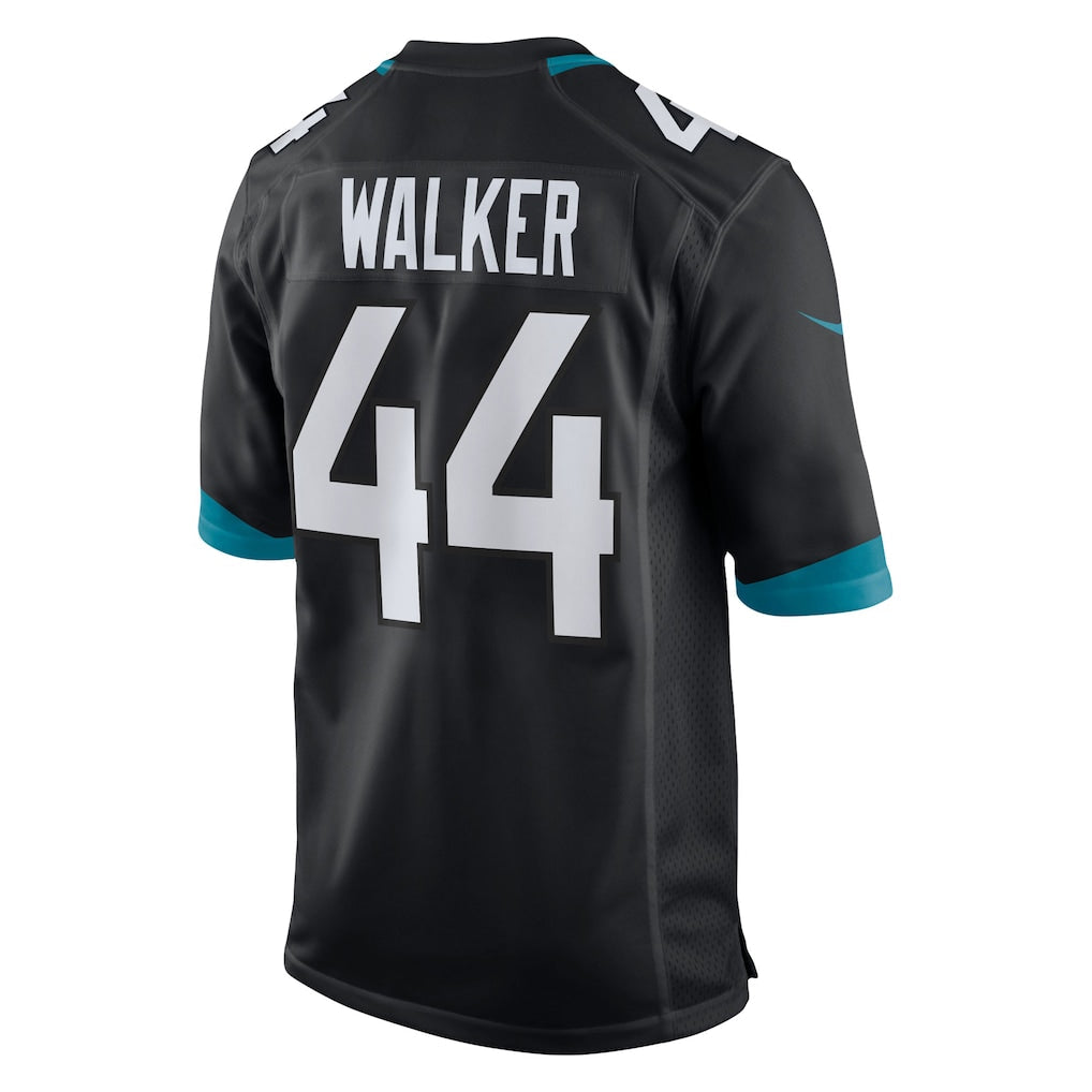 J.Jaguars #44 Travon Walker Black Player Game Jersey