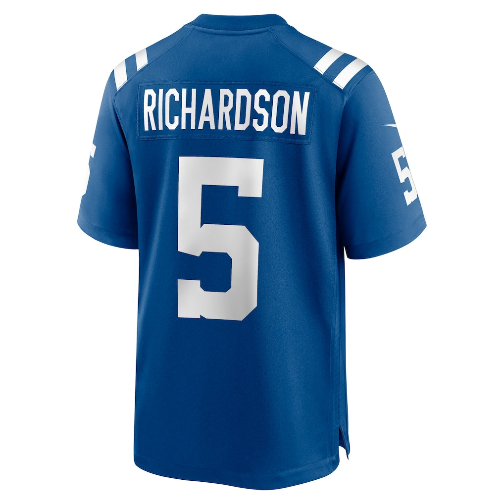 IN.Colts #5 Anthony Richardson Royal Team Game Jersey