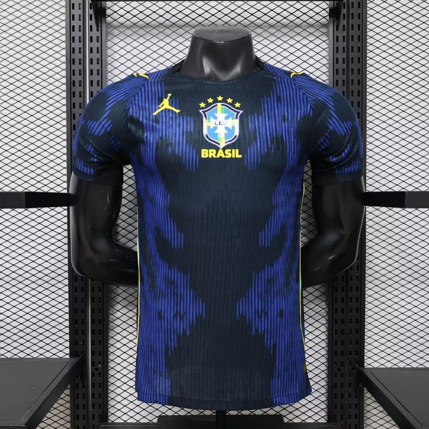 2026 1:1 Authentic Stitching Model  Brazil Away Player Version Jersey
