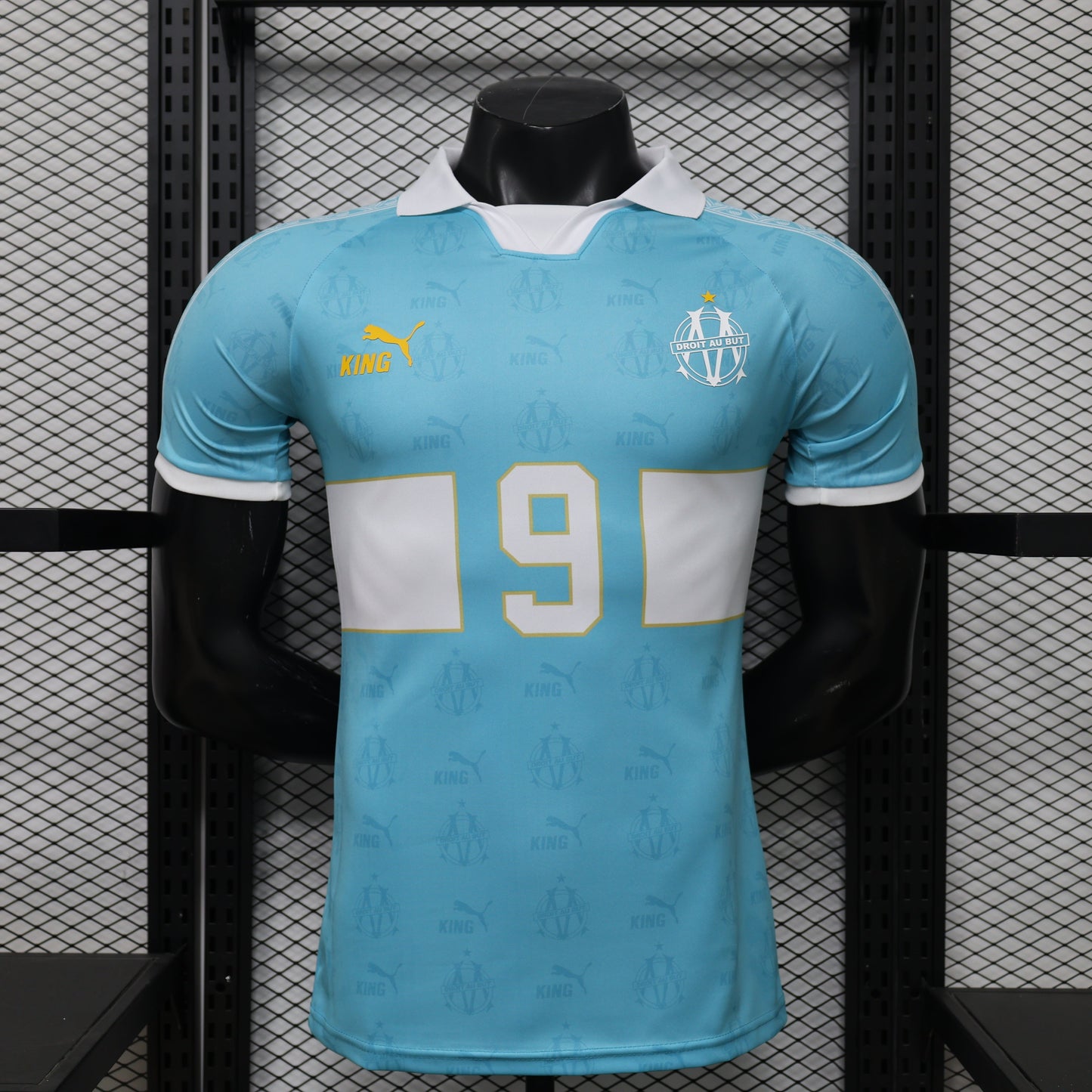 2026 Marseille Retro Edition Player Version Jersey