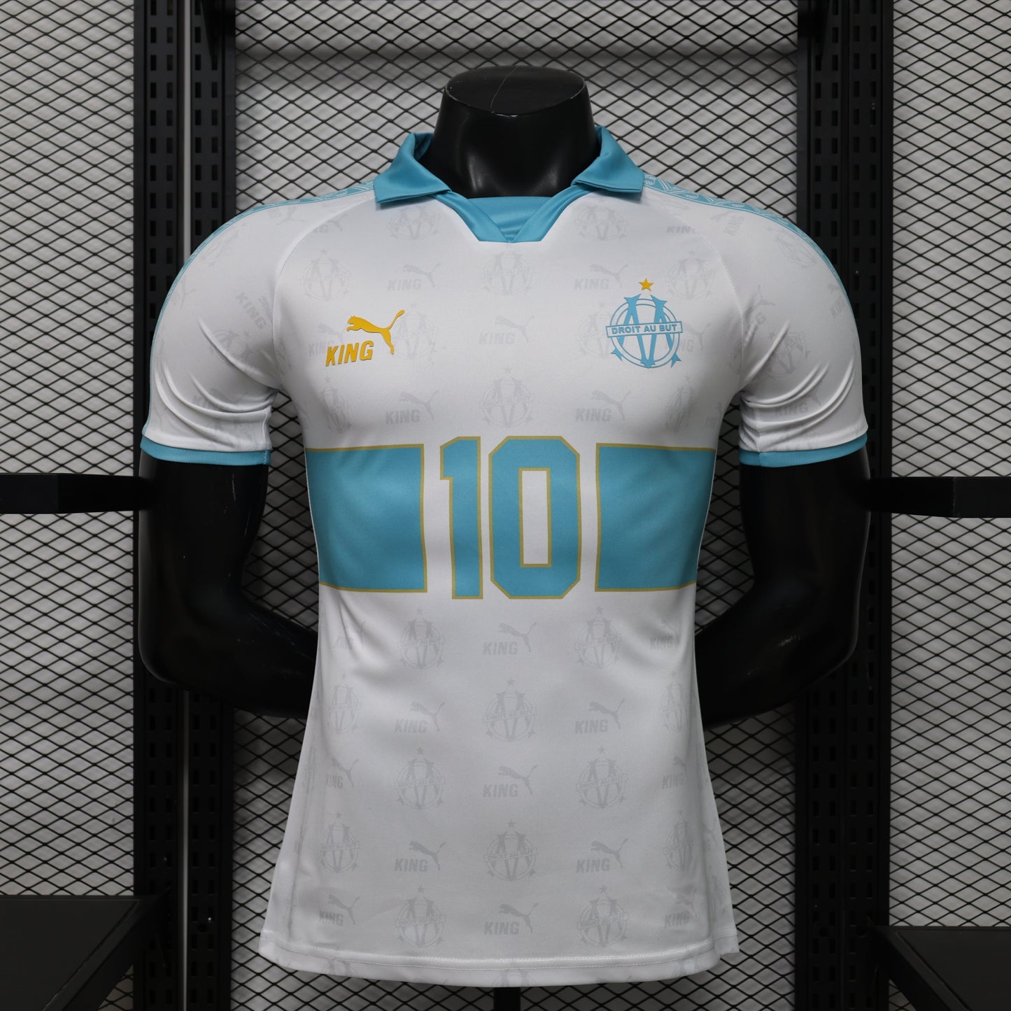 2026 Marseille Retro Casual Player Version Jersey