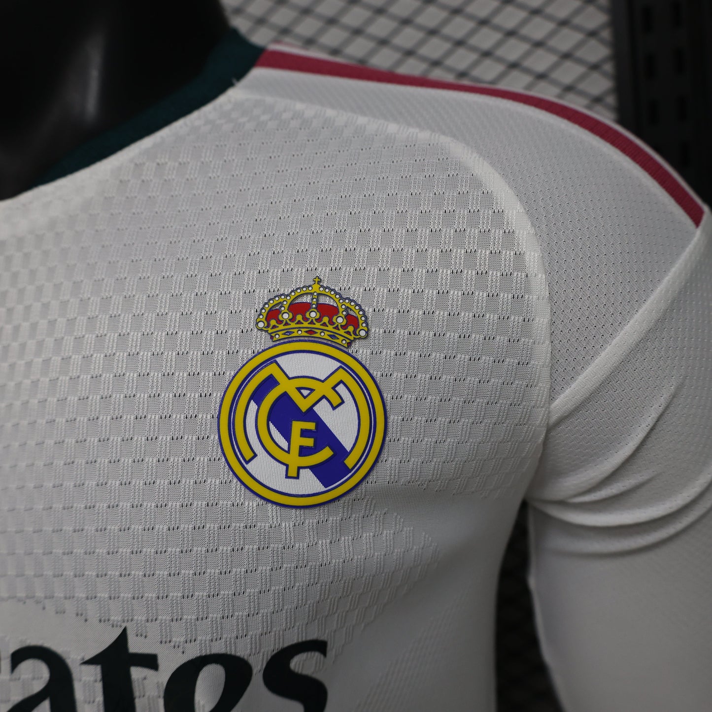 2026 Real Madrid Home Player Version Jersey (Long Sleeve)