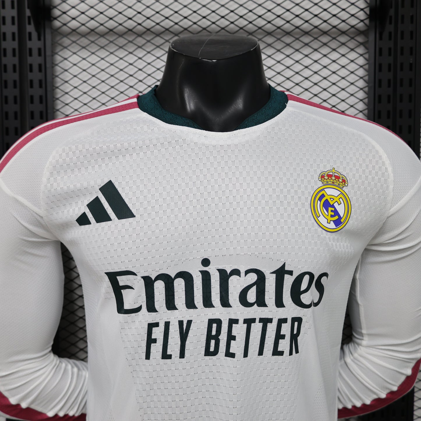 2026 Real Madrid Home Player Version Jersey (Long Sleeve)