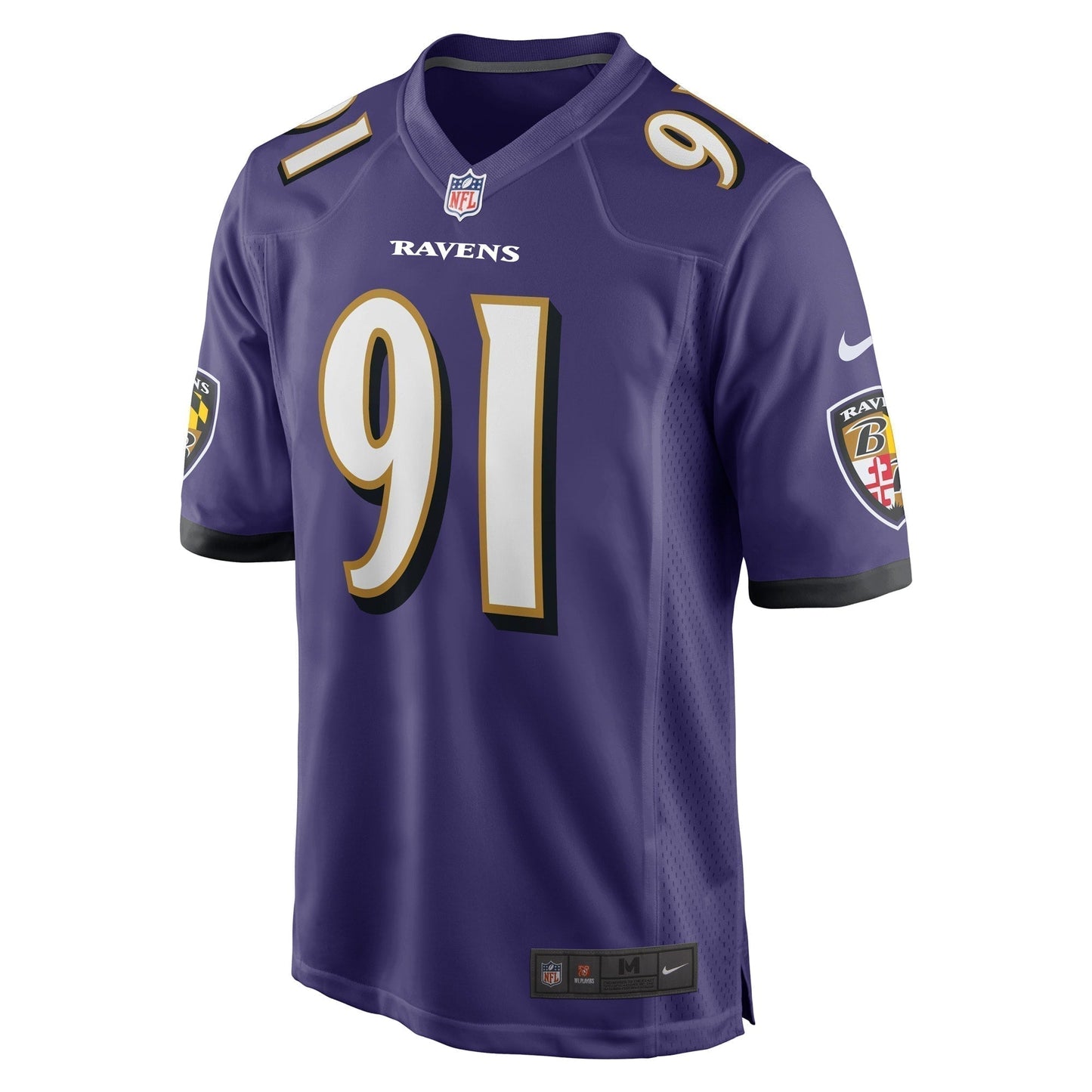 Rayshad Nichols Baltimore Ravens  Game   Jersey - Purple