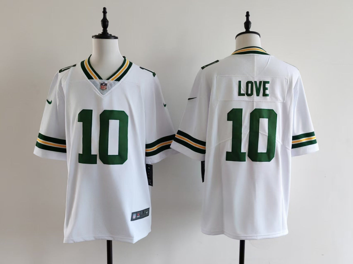 Men's Green Bay Packers Jordan Love  Jersey -  White