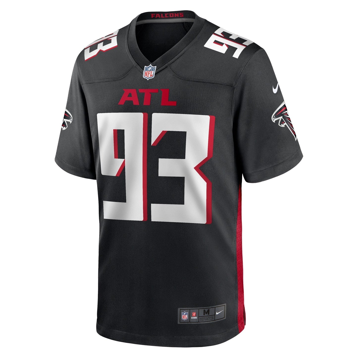 Calais Campbell Atlanta Falcons  Game   Jersey - Black