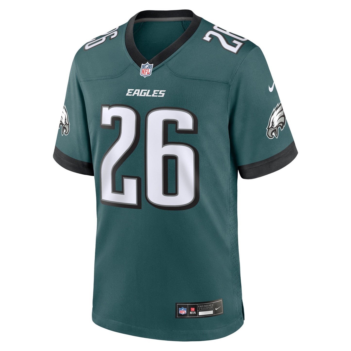 Saquon Barkley Philadelphia Eagles  Game   Jersey - Midnight Green