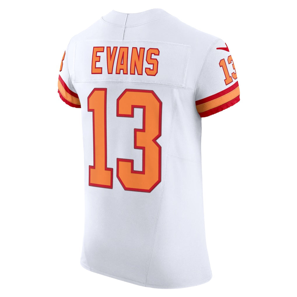 TB.Buccaneers #13 Mike Evans White The '76 Jersey Vapor F.U.S.E. Elite Jersey