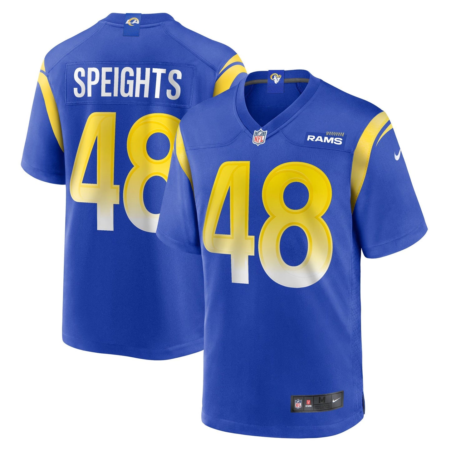 Los Angeles Rams Omar Speights Royal Game Jersey