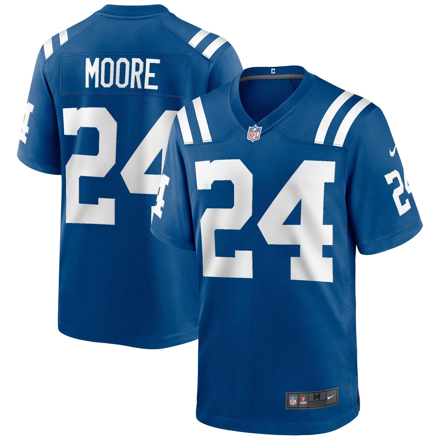 Lenny Moore Indianapolis Colts  Game Retired   Jersey - Royal