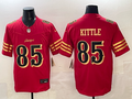 Men's San Francisco 49ers George Kittle #85 Red 2025 Rivalries Collection Game Jersey