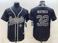 Men's New Orleans Saints Tyrann Mathieu Black RFLCTV Limited Jersey Joint Edition