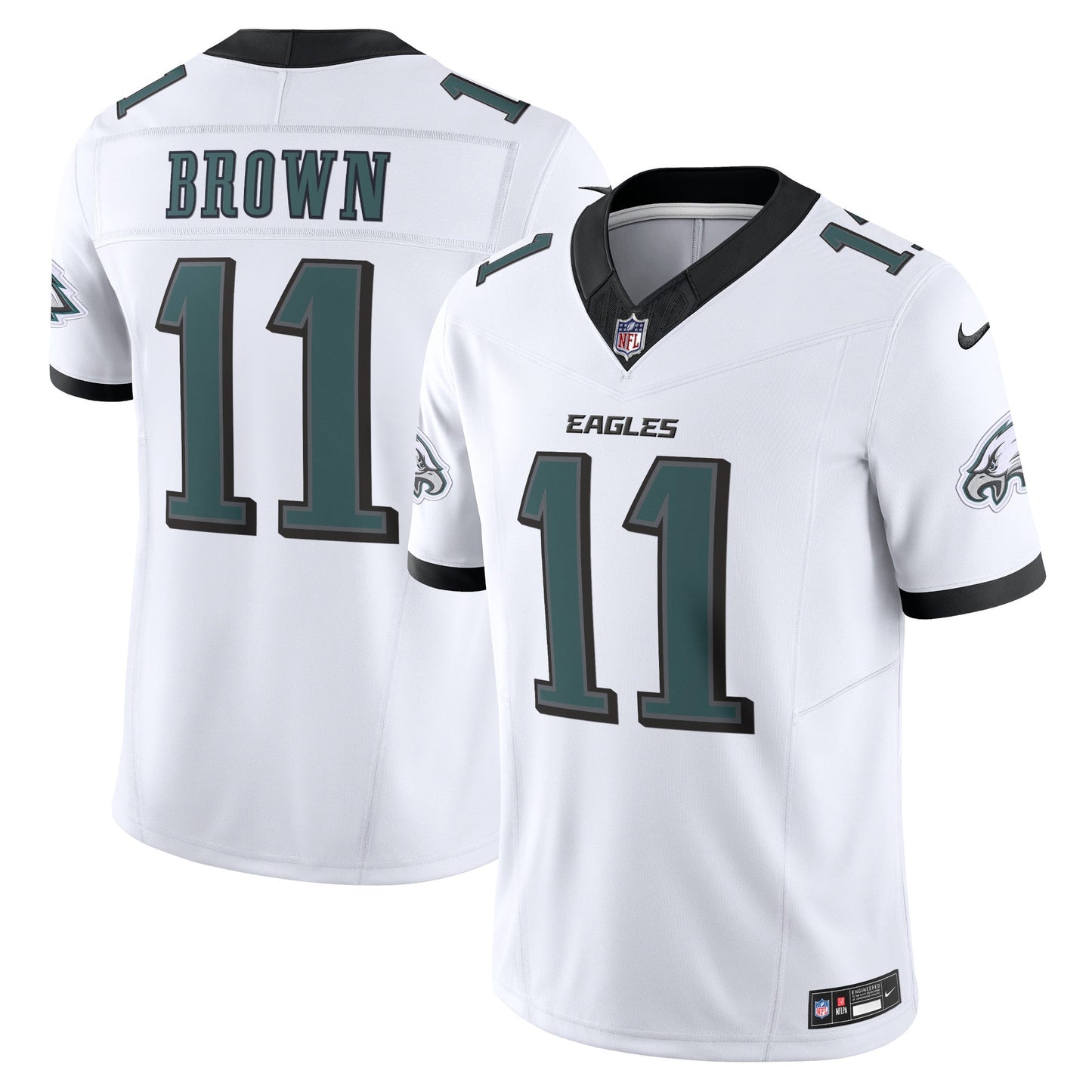 Philadelphia Eagles 11# A.J. Brown  Vapor F.U.S.E. Limited Jersey
