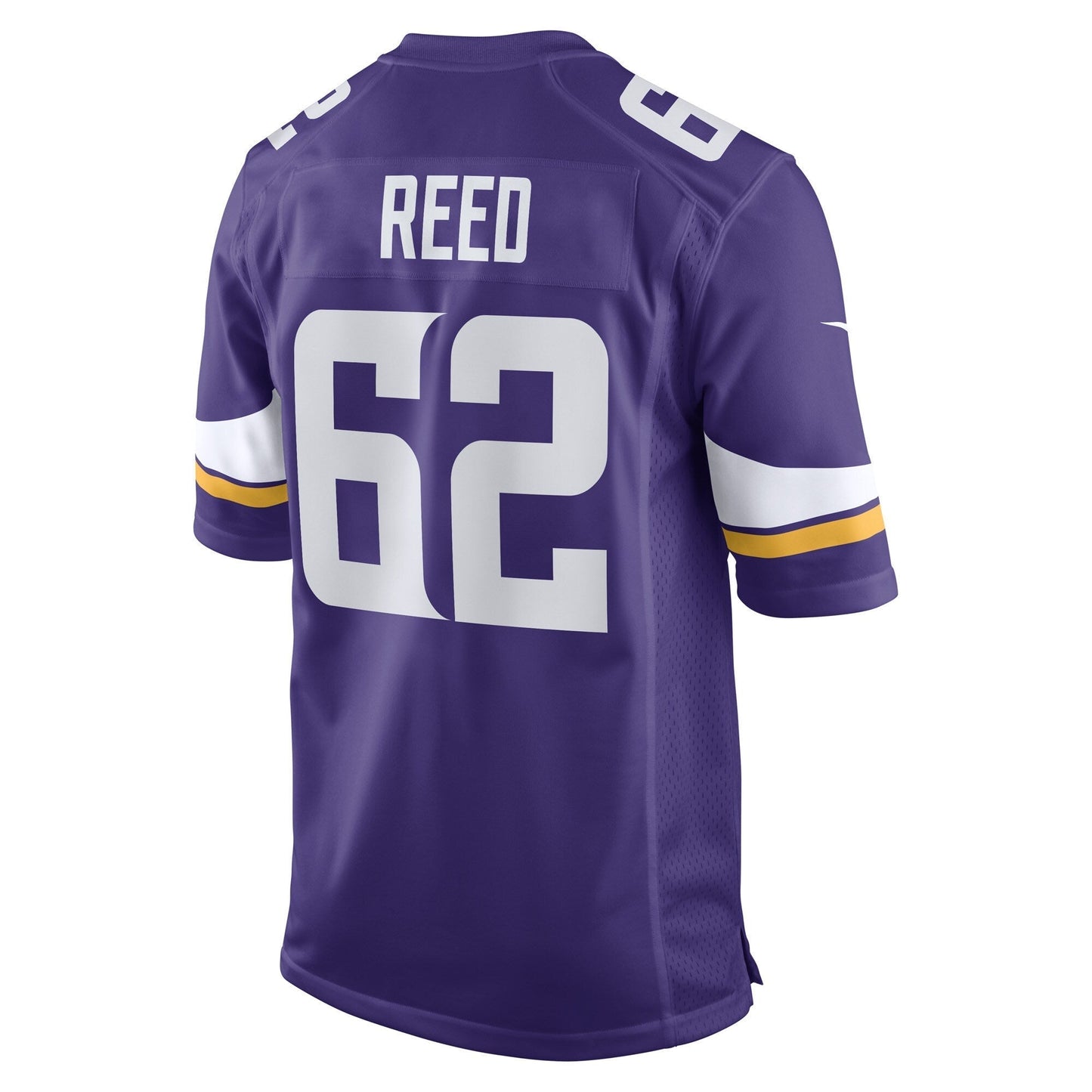 Chris Reed Minnesota Vikings  Game   Jersey - Purple