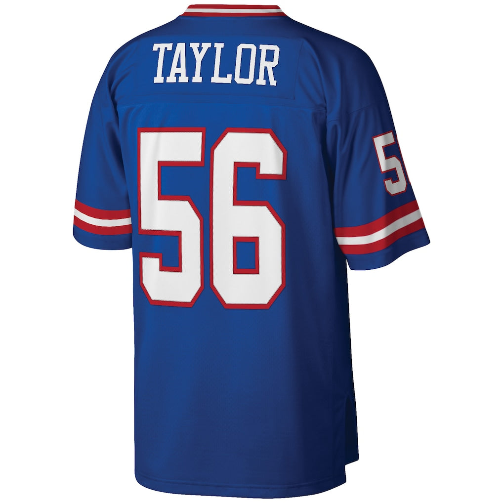 NY.Giants #56 Lawrence Taylor  Royal Big & Tall 1986 Retired Player Replica Jersey