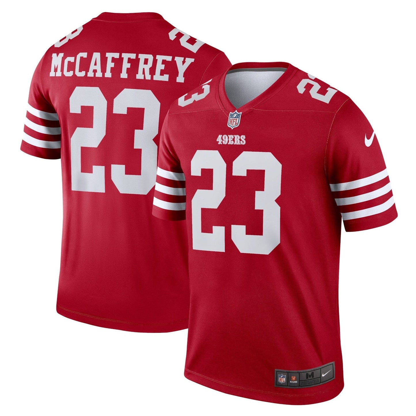 Christian McCaffrey San Francisco 49ers  Legend Jersey - Scarlet